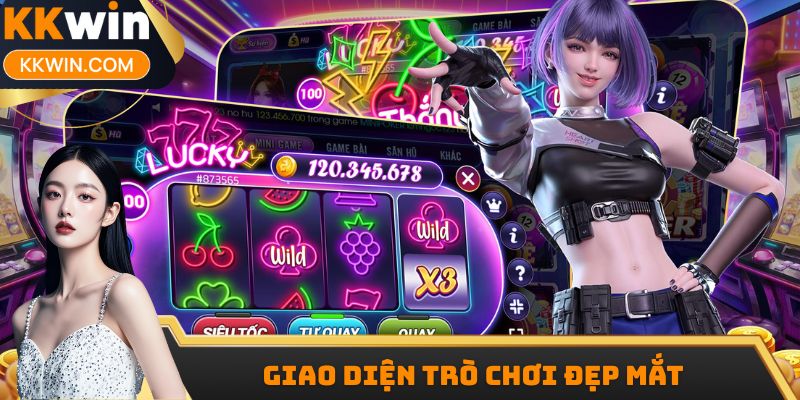 Giao diện game nổ hũ PG đẹp mắt